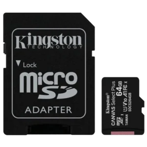 Kingston 64GB microSDXC Canvas Select Plus 100R A1 C10 Card + ADP Карта пам'яті