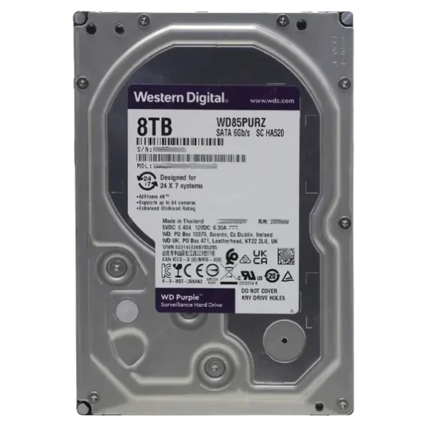 Western Digital Purple WD85PURZ 8Тб Жорсткий диск внутрішній