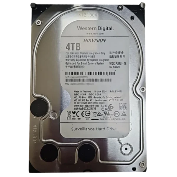 Western Digital WD42PURU-78 4Тб Жорсткий диск внутрішній