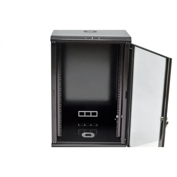UA-MGSWL186B Шафа 19"18U, 600x600x907мм (Ш*Г*В), економ, акрилове скло, чорна - Зображення 3