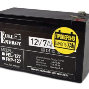 Full Energy FEP-127 7А•ч 12В Свинцево-кислотна акумуляторна батарея
