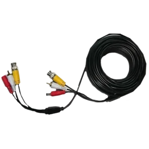 BNC+DC+AV Патчкорд комбінований коаксіальний+живлення+звук 5м