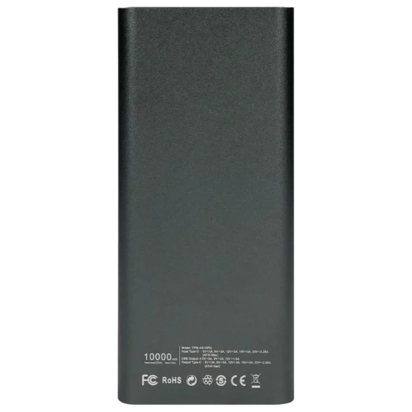 Trinix TPB-4510PD Grey 10 000 мА●ч Повербанк - Зображення 3