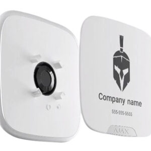 Ajax Brandplate 10 шт. (Белый) Лицьова панель для Ajax StreetSiren