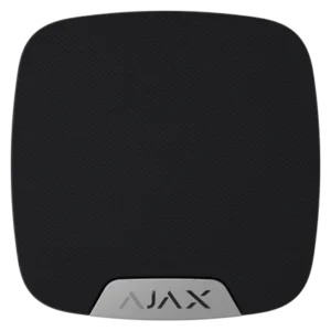 Ajax HomeSiren S (8PD) black Бездротова сирена з клемою для додаткового світлодіода