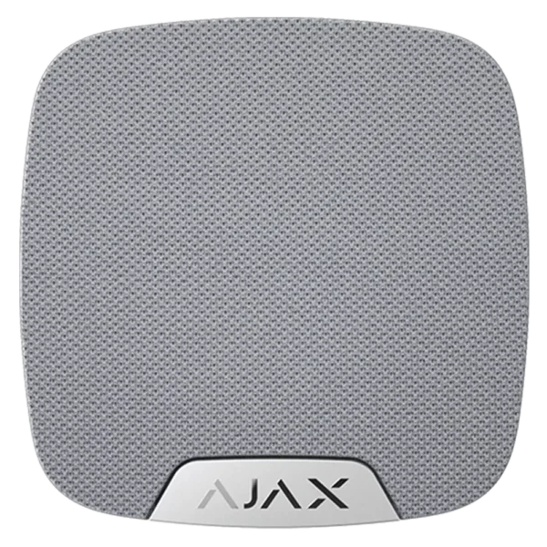 Ajax HomeSiren S (8PD) white Бездротова сирена з клемою для додаткового світлодіода