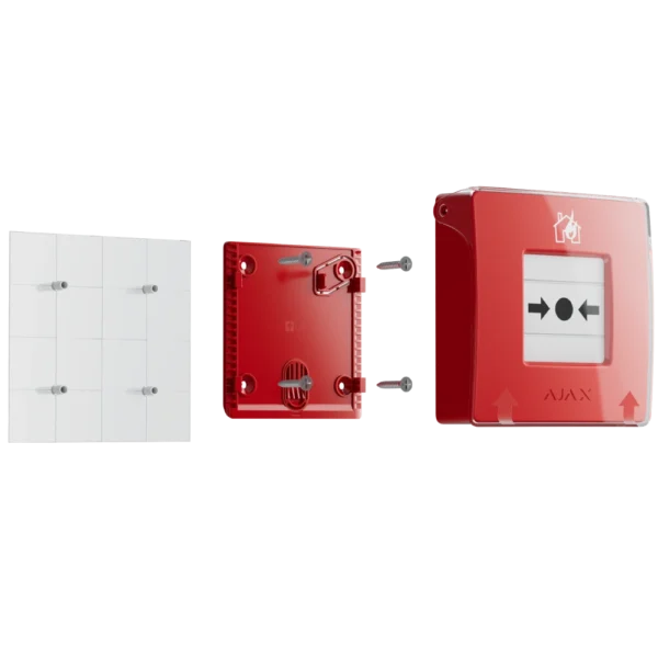 Ajax Manual Call Point (Red) (8EU) ASP Ручний пожежний сповіщувач