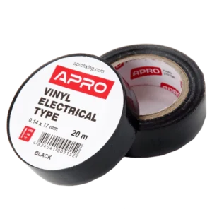 APRO 0.14х17 мм 20 м Iзоляцiйна стрiчка чорна 
