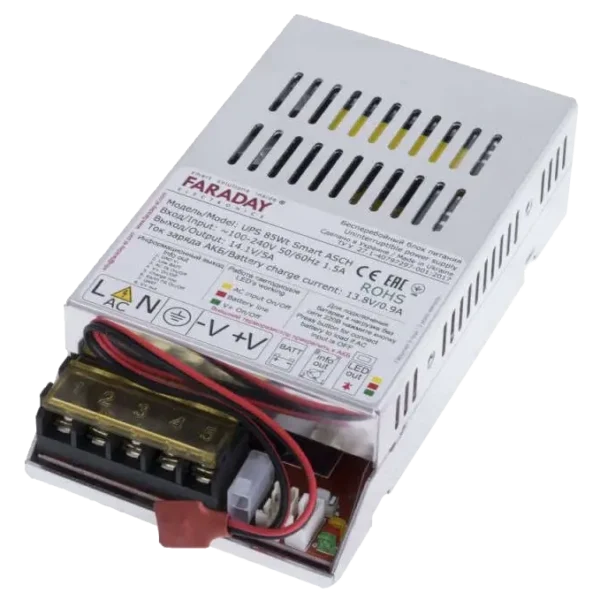 Faraday Electronics 85W UPS Smart ASCH ALU Безперебійний блок живлення 12-18 А●год