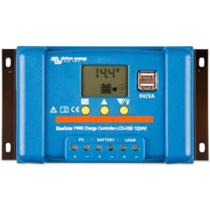 Victron Energy BlueSolar PWM-LCD&USB 12/24V-30A (30A, 12/24В) Контролер заряду