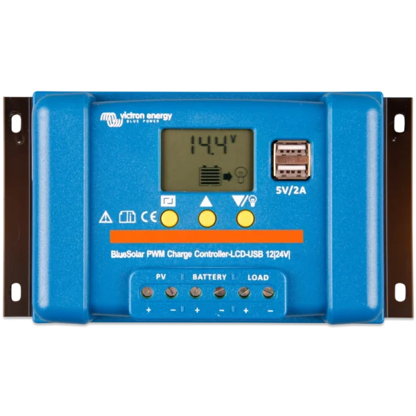 Victron Energy BlueSolar PWM-LCD&USB 12/24V-30A (30A, 12/24В) Контролер заряду