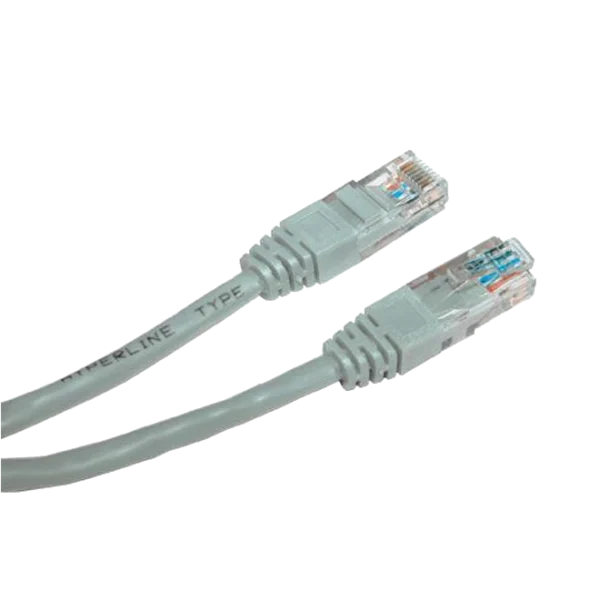 Патч-корд  E-server UTP,  0.5 м, кат. 5e сірий
