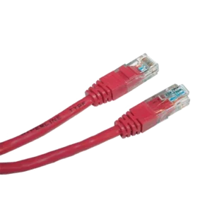 Патч-корд  E-server UTP,  0.5 м, кат. 5e красний