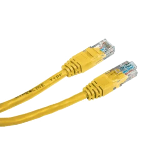Патч-корд  E-server UTP,  0.5 м, кат. 5e жовтий