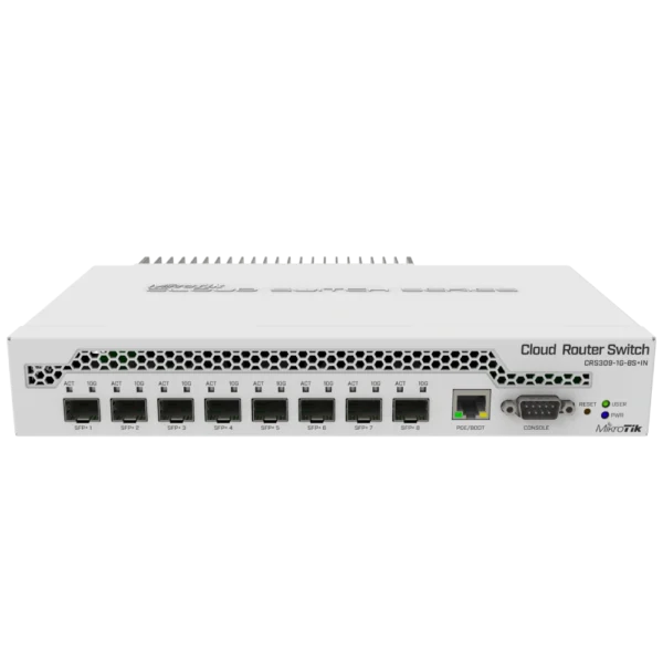 MikroTik CRS309-1G-8S+IN 10G SFP+ Комутатор 8 портів керований