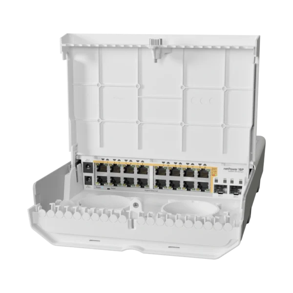 MikroTik CRS318-16P-2S+OUT PoE Комутатор 16 портів керований - Зображення 2