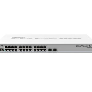 MikroTik CRS326-24G-2S+RM L2 Комутатор 24 порти керований