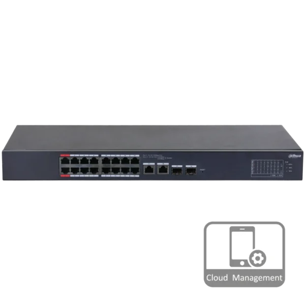 Dahua DH-CS4218-16ET-190 PoE Комутатор 16 портів керований