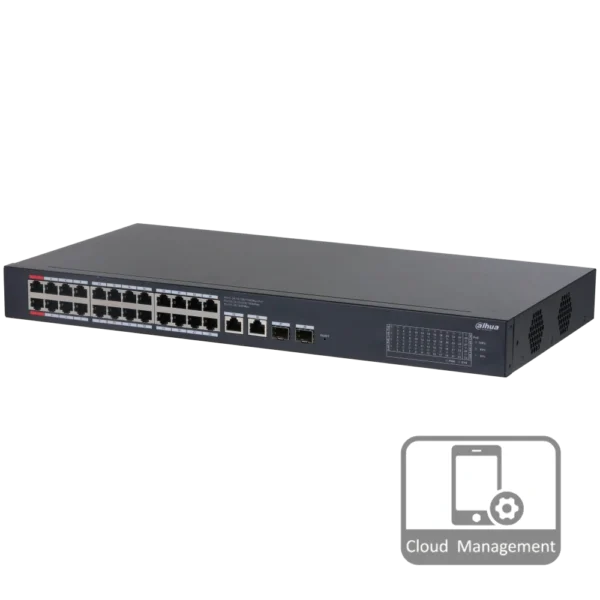 Dahua DH-CS4228-24GT-240 PoE Комутатор 24 порти керований