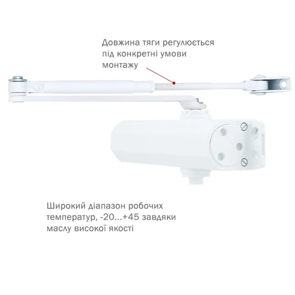 RYOBI *1500 D-1554 GLOSSY_WHITE Дотягувач - Зображення 2