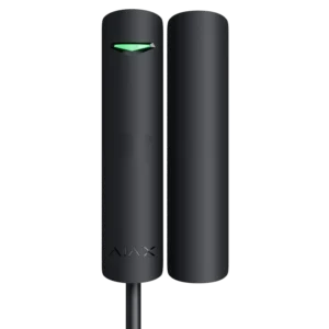Ajax DoorProtect Fibra black Дротовий магнітоконтактний сповіщувач