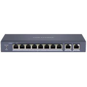 Hikvision DS-3E0310P-E/M PoE Комутатор 8 портів некерований