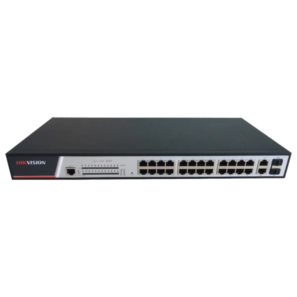 Hikvision DS-3E2326P PoE Комутатор 24 порти керований