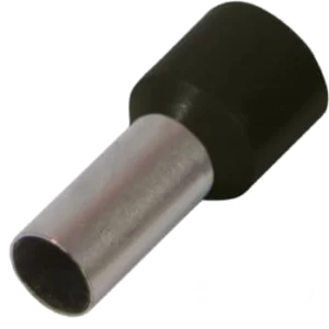 Enext e.terminal.stand.e7508.black 0.75 кв.мм Ізольований накінечник втулковий чорний