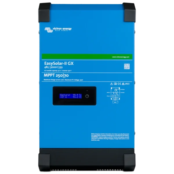 Victron Energy EasySolar-II GX 48/3000/35-32 MPPT 250/70 солнечный  однофазный чистая синусоида Інвертор