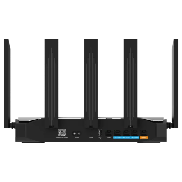 Ruijie Reyee RG-EG105GW-X бездротовий маршрутизатор Wi-Fi 6 AX3000 - Зображення 2