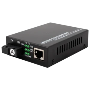 TelStream MC-218/520SC Медіаконвектор (1550TX&1310RX, 10/100/1000, 20км SC)