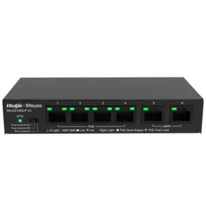 Ruijie Reyee RG-ES106D-P V2 PoE Комутатор 6 портів некерований