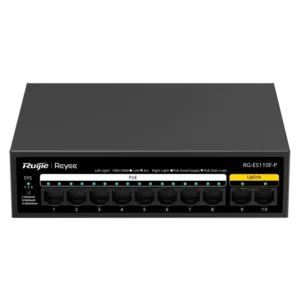 Ruijie Reyee RG-ES110F-P PoE Комутатор 10 портів некерований