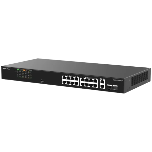 Ruijie Reyee RG-ES118FGS-LP PoE Комутатор 18 портів некерований - Зображення 2