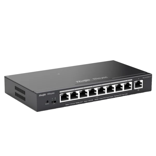 Ruijie RG-ES209GC-P POE Комутатор 9 портів керований - Зображення 2