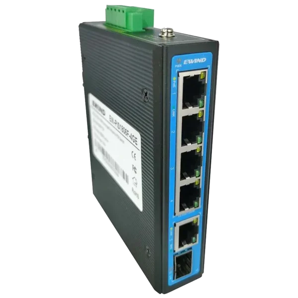 Ewind EW-PIS1806F-4GE PoE Комутатор 6 портів некерований - Зображення 2