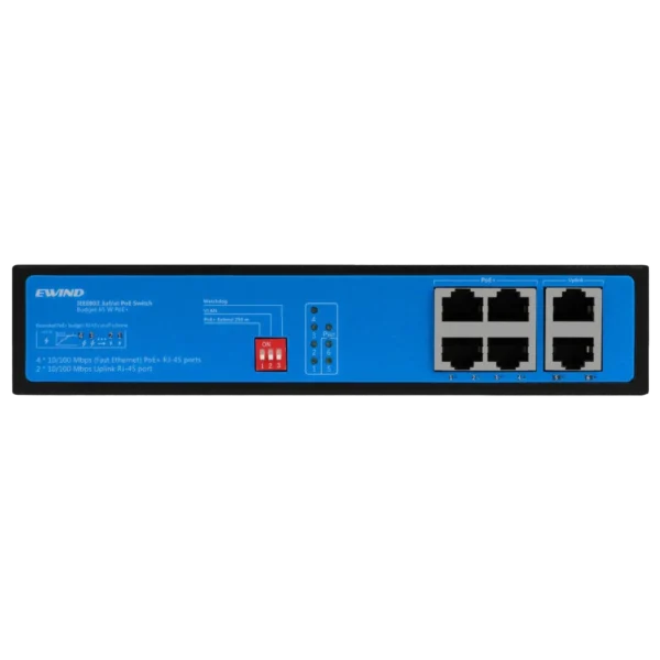 Ewind EW-S1906CF-AP POE Комутатор 6 портів некерований