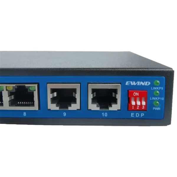 Ewind EW-S1910CG-DP PoE Комутатор 10 портів некерований - Зображення 3