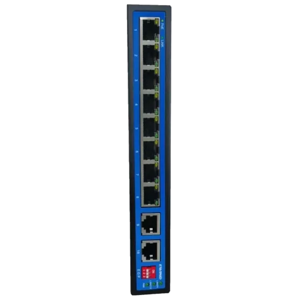 Ewind EW-S1910CG-DP PoE Комутатор 10 портів некерований - Зображення 4