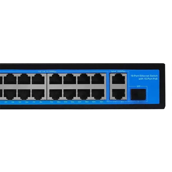 Ewind EW-S1919CF-AP PoE Комутатор 19 портів некерований - Зображення 3