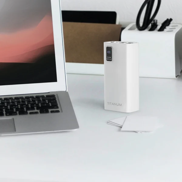 TITANUM 728S 30000mAh 22.5W White Повербанк - Зображення 5