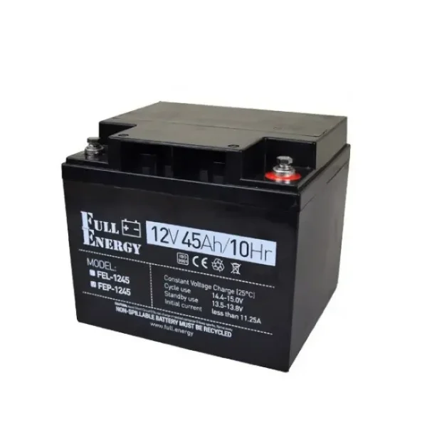 Full Energy FEP-1245 45А•ч 12В Свинцево-кислотна акумуляторна батарея