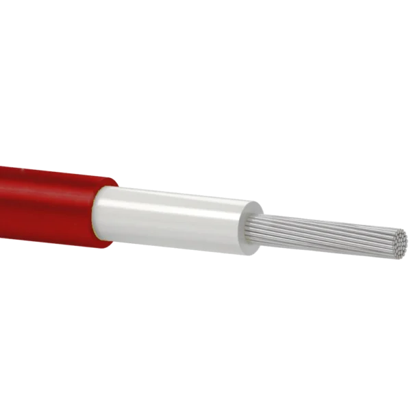 Одескабель H1Z2Z2-K 1*6 red (Бухта 50 м) Кабель для сонячних панелей
