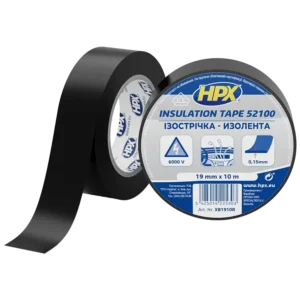 HPX XB1910 HPX52100 19мм х 10м Стрічка ПВХ ізоляційна