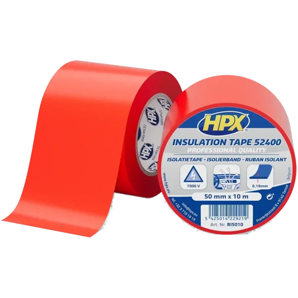HPX RI5010 52400 50мм x 10м Стрічка ПВХ ізоляційна