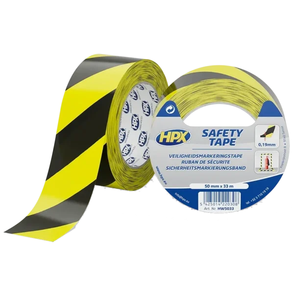 Стрічка для розмітки HPX HW5033 50мм х 33м