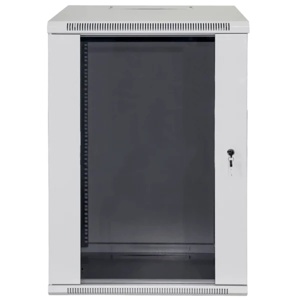 Hypernet WMNC-18U-FLAT Шафа коммутаційна настінна 18U 600x450 розбірна