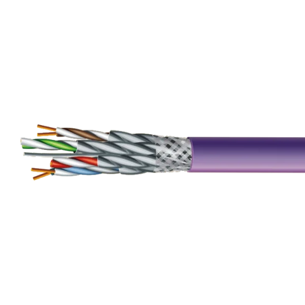Category 7e S/FTP LSZH 4х2х23 AWG (70910151) бухта 500м. Кабель ЗЗКМ (FTP мідь безгалоговий LSZH)