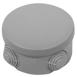 IP54, UEA (80х45) Коробка розподільча кругла  зовнішня