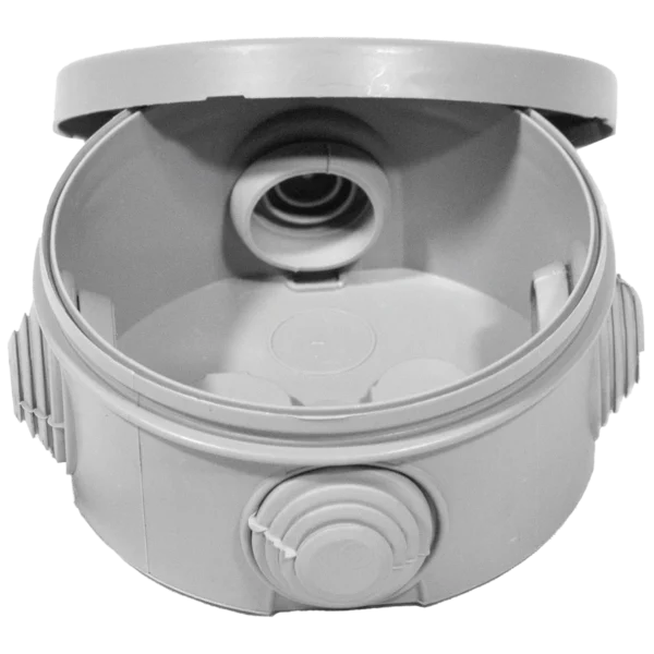IP54, UEA (80х45) Коробка розподільча кругла  зовнішня - Зображення 2